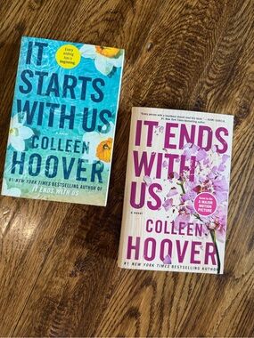 It Starts With Us/It Ends With Us - set (2) Colleen Hoover